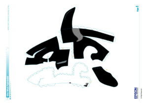 Orca 3D paper model